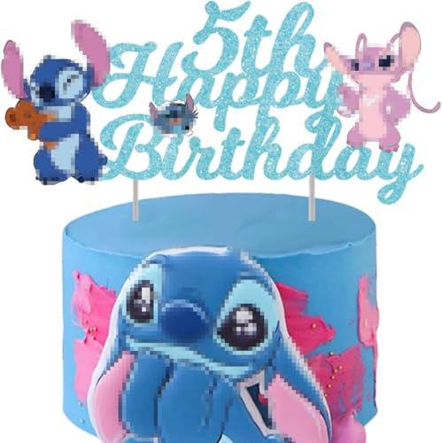 Kuchendekoration, Cartoon Kuchen Topper, Happy Birthday Cake Topper, Geburtstag Kuchen Deko, Cake Topper, Kuchen Deko Geburtstag, für Kinder Kuchendekoration (5) von BAIDZFU