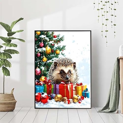 5D Diamond Painting Geschenk Diamant Painting Bilder, Tier Diamond Painting Erwachsene Kinder DIY Runde Kristall Diamond Art Stickerei Painting Basteln, Wohnzimmer Schlafzimmer Wanddeko 80x110cm 3-4 von BAIYAACO