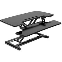 BAKKER ELKHUIZEN Adjustable Sit-Stand Desk Riser 2 Schreibtischaufsatz weiß von BAKKER ELKHUIZEN