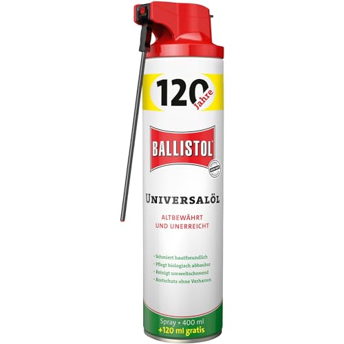 BALLISTOL Universalöl Spray VarioFlex 520 ml Jubiläumsdose von BALLISTOL