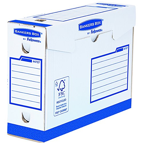 Bankers Box 4472702 Heavy Duty Archivschachtel 20er Pack 100% recycelt, 100 mm von BANKERS BOX