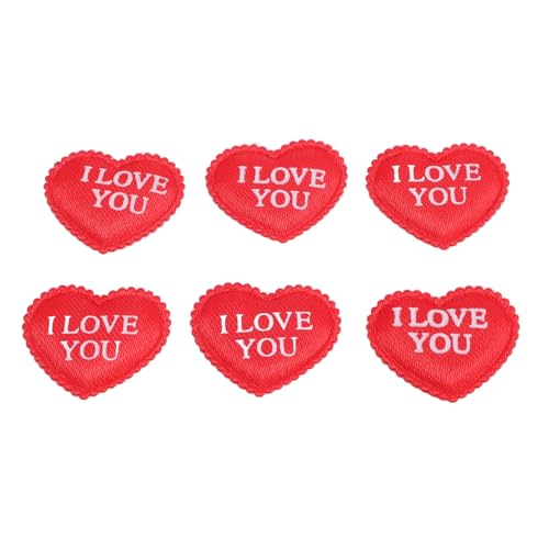 500pcs Red Love Heart Table Confetti, Romantische 3cm Schwamm Konfetti -Dekorationen für Hochzeiten Jubiläen Datumsnächte von BAOFUYA