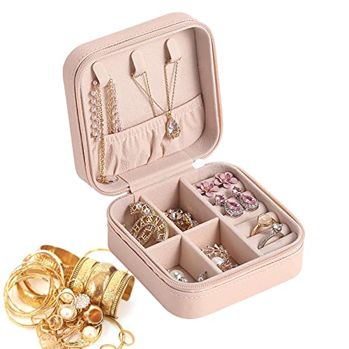 BAOK -Schmuckkästchen,Kleine Schmuckschatullen für Damenohrringe | Schmuck-Organizer, kleine Schmuckschatulle für Frauen, Mädchen, Schmuck-Reiseetui von BAOK