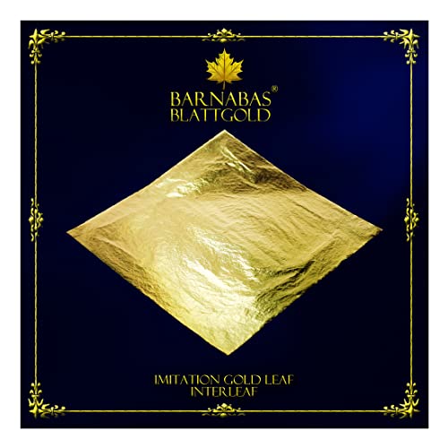 Barnabas Blattgold Blattgold, Blatt-Imitat, professionelle Qualität Loose, 5.5", 100 sheets Imitation Gold Barnabas Blattgold Blattgold, Blatt-Imitat, professionelle Qualität Loose, 5.5", 100 sheets Imitation Gold von BARNABAS BLATTGOLD
