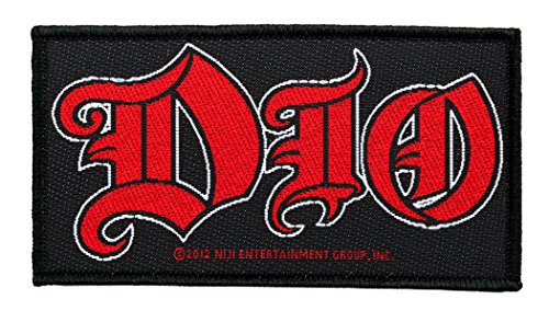 Dio - Red Logo [Patch/Aufnäher, gewebt] [SP2680] von BASEOW