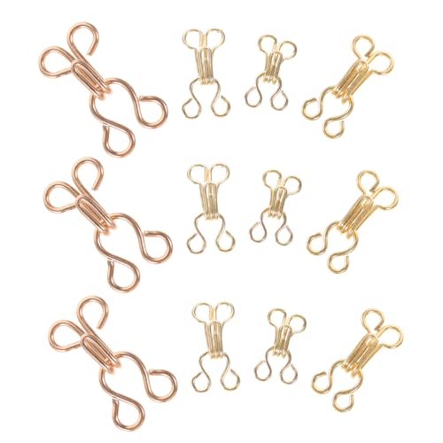 BATHVEVE 100Paare Metall Nähschnallen für Unterwäsche Kragenverschlüsse und Versteckte Knöpfe DIY Kleidungszubehör Verschiedenen pro Praktisch BATHVEVE 100Paare Metall Nähschnallen für Unterwäsche Kragenverschlüsse und Versteckte Knöpfe DIY Kleidungszubehör Verschiedenen pro Praktisch von BATHVEVE