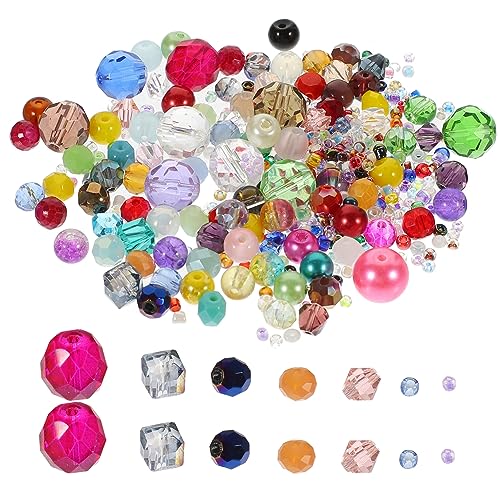 BATHVEVE 1Tasche DIY Glasperlen Facettierte Perlen für Armbänder Halsketten Schmuckherstellung Haltbare Glatte Oberfläche für Projekte BATHVEVE 1Tasche DIY Glasperlen Facettierte Perlen für Armbänder Halsketten Schmuckherstellung Haltbare Glatte Oberfläche für Projekte von BATHVEVE