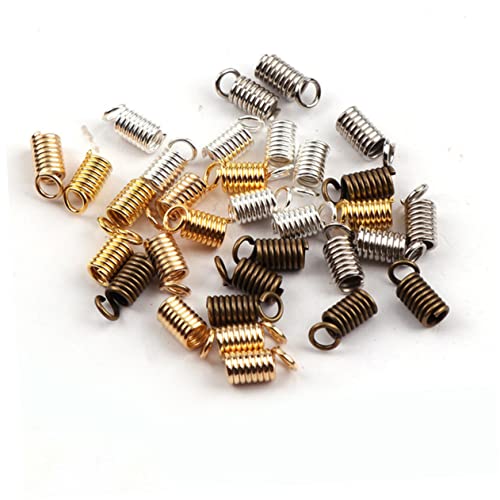 BATHVEVE 5 Packungen DIY Schmuckverbinder Herstellung Crimp Kits Schlüsselverschluss Haken Charms Zubehör Halskette Schiebeverschluss Federschnalle Golden BATHVEVE 5 Packungen DIY Schmuckverbinder Herstellung Crimp Kits Schlüsselverschluss Haken Charms Zubehör Halskette Schiebeverschluss Federschnalle Golden von BATHVEVE