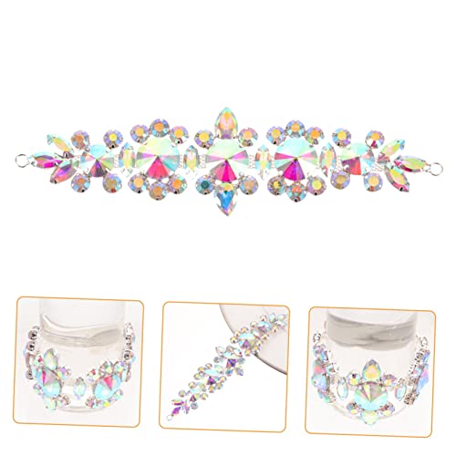 BATHVEVE Glänzendes Strass Applikat für Hochzeitskleider Dekorativer Patch Hochwertigem Material für Kleidung Schuhe und Taschen Exquisites Design für Stilvolle BATHVEVE Glänzendes Strass Applikat für Hochzeitskleider Dekorativer Patch Hochwertigem Material für Kleidung Schuhe und Taschen Exquisites Design für Stilvolle von BATHVEVE