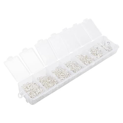 BATHVEVE Verbindungsring Anzug DIY Schmuck Pinky Mit Frauen Kleine Schlüsselringe Stapelbare Accessoires Crimpen Sie Den Ring Schmuckzubehör Handarbeitszubehör Schmuckzubehör Silber Metall BATHVEVE Verbindungsring Anzug DIY Schmuck Pinky Mit Frauen Kleine Schlüsselringe Stapelbare Accessoires Crimpen Sie Den Ring Schmuckzubehör Handarbeitszubehör Schmuckzubehör Silber Metall von BATHVEVE