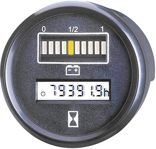 Bauser Batterie- und Zeitregler 830 12 V 0 bis 99999,9 Stunden von BAUSER