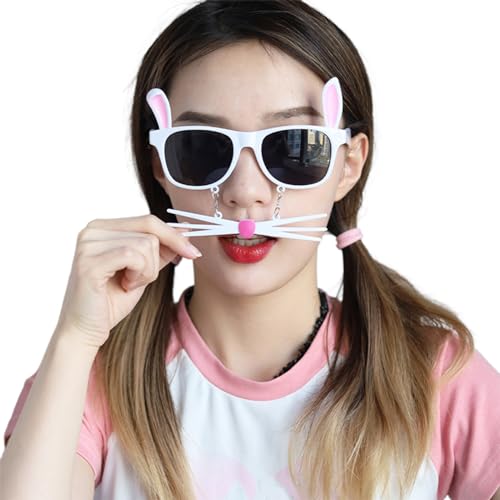 Kostüm Brille Ostern Brillen Rahmen Ostern Party Foto Requisiten Pretend Brillen Spaß Party Brillen Cosplay Party Gläser von BAYORE