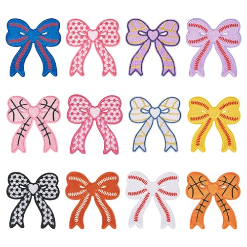 12 x Sport-Bügelflicken, Perlenapplikationen, bestickt, zum Aufnähen, Zubehör für Hüte, Jacken, Jeans, Kleidung, Rucksäcke, Socken, Reparatur, DIY-Dekorationen, Spieltag 12 x Sport-Bügelflicken, Perlenapplikationen, bestickt, zum Aufnähen, Zubehör für Hüte, Jacken, Jeans, Kleidung, Rucksäcke, Socken, Reparatur, DIY-Dekorationen, Spieltag von BB Beadthoven