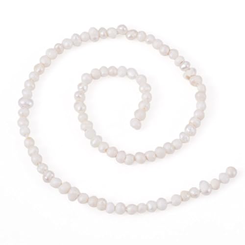 Beadthoven Natürliche Süßwasser-Zuchtperlen, AA-Qualität, 1,5–2 mm, Kartoffelperlen, runde Perlen, Muschelfarbe, echte Perlen für Schmuckherstellung, Ohrringe, Halsketten, Bastelbedarf, Loch: 0,4 mm Beadthoven Natürliche Süßwasser-Zuchtperlen, AA-Qualität, 1,5–2 mm, Kartoffelperlen, runde Perlen, Muschelfarbe, echte Perlen für Schmuckherstellung, Ohrringe, Halsketten, Bastelbedarf, Loch: 0,4 mm von BB Beadthoven