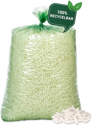 BB-Verpackungen 6x 300 Liter BIO-Verpackungschips SMALL (6 Beutel) | antistatisches Füllmaterial, leichte Polsterchips und 100% biologisch abbaubar von BB-Verpackungen