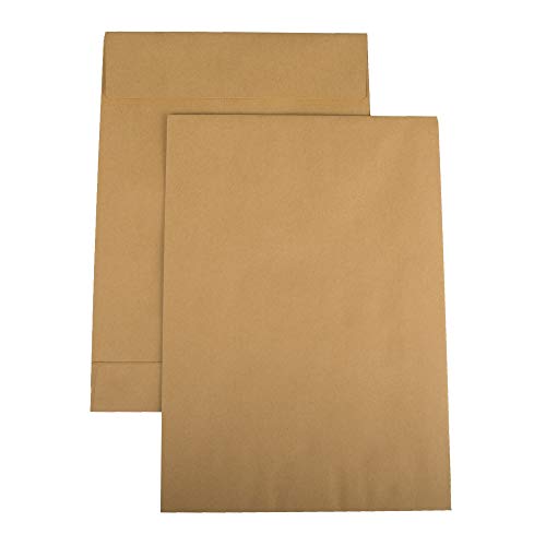 250 Faltenversandtaschen DIN C4 229 x 324 x 38 mm braun Selbstklebeverschluss ohne Fenster Faltentasche Versandtasche Umschläge von BB-Verpackungen