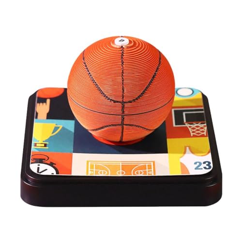 2025 Basketball Kalender Notizbuch 3D Notiz Papier Schnitzkalender 3D Kalender Kalender Memo Pad Reißbar Time Stick Stück von BBASILIYSD