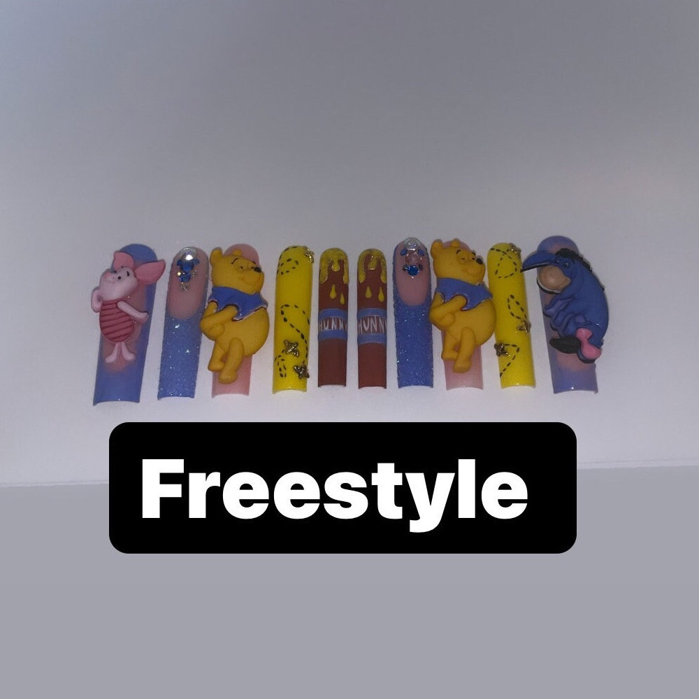 Freestyle/Custom-Acryl-Aufdrucke von BBJDBeautybyJodenise