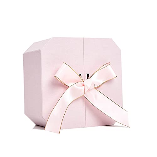 BCJMKDX Geschenkbox, Mode achteckige Geschenkbox Papiertüten for Geschenke Hochzeit Blumenbox Pralinenschachtel Geschenkverpackung Lieferungen Geburtstag Partydekorationen Geschenkbox(Pk S) von BCJMKDX