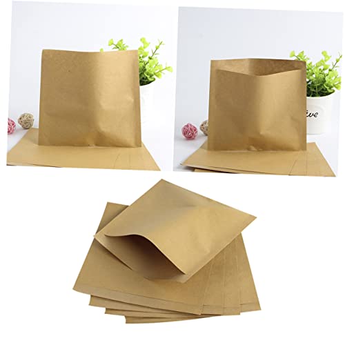 200st Kraftpapiertüten Minitasche Papiertüten Für Lebensmittel Cookie-ärmel Braune Geschenktüte Geschenktüten Zum Geburtstag Zellophanbeutel Sandwichtüten Aus Papier Brown BCOATH von BCOATH