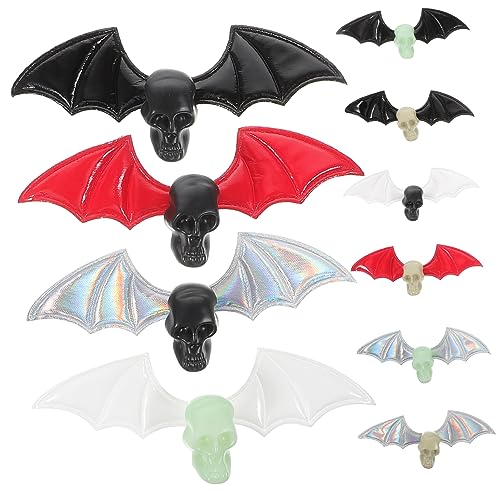 BCOATH 1 Satz Fledermausflügel Halloween-Fledermaus-Dekorationen Haarschmuck halloween haarspangen haarspange halloween schmuckzubehör Kleidungszubehör Zubehör für Schuhbekleidung Stoff von BCOATH