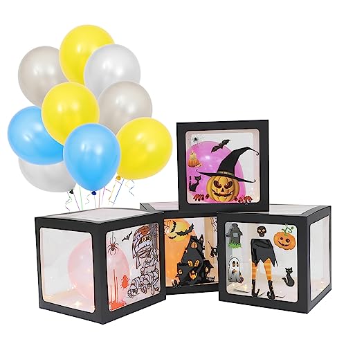 BCOATH 1 Set Halloween Ballon Box Party Szenenlayout Requisiten Halloween Party Dekoration von BCOATH