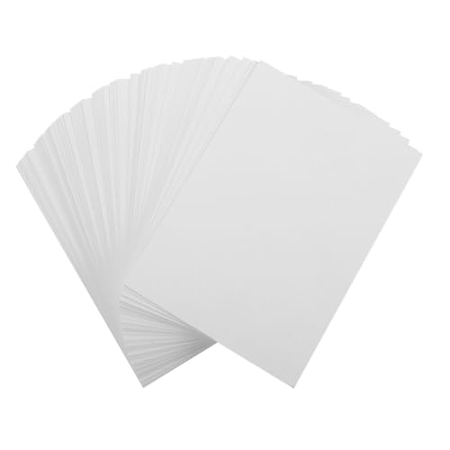 BCOATH 100 Blatt Fotopapier Fotoqualitätspapier Broschürenpapier Fotokopierpapier Glänzendes Aufkleberpapier Tägliches Druckerfotopapier Glänzendes Papier Glänzendes Fotopapier von BCOATH