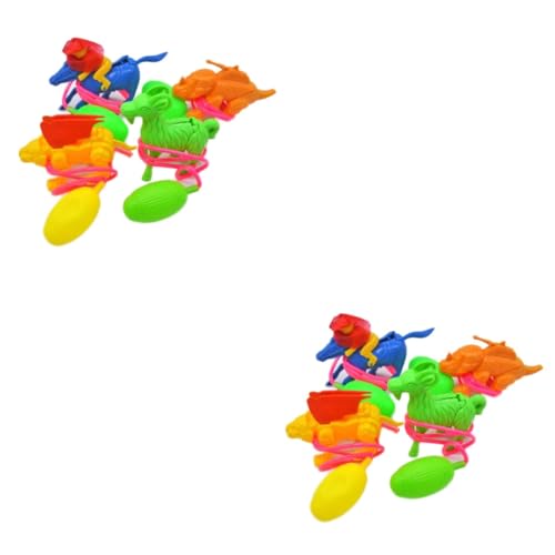 BCOATH 16 Stk Luftdruckspringender Frosch Osterkorb für Kinder Gefälligkeiten zum Kindertag Kinderkorb spielzeug für kinder kinderspielzeug pädagogisches Spielzeug Springspielzeug PVC von BCOATH