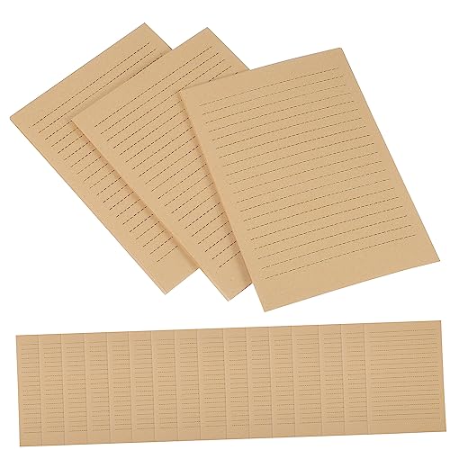 BCOATH 200 Blatt Schreibpapier für Einladungen liniertes Schreibpapier Grußkartenpapier Vintage-Briefpapier paketpapier packpapier dekorative Briefpapiere Briefpapier mit Linien von BCOATH