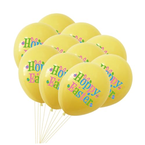 BCOATH 30Stücke Osterthema Gedruckte Latexballons Bunte Ballons Für Osterfeier Partydekoration Für Kindergeburtstag Und Festlichkeiten von BCOATH