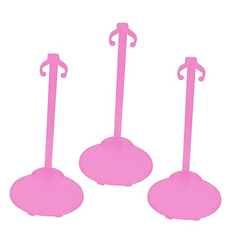 BCOATH 3St Puppenaufhänger Puppenhalter Stützständer für Puppen Miniatur Figuren ständer doll Accessories kleiderständer Halter für Puppenständer Halterung für Puppenständer von BCOATH