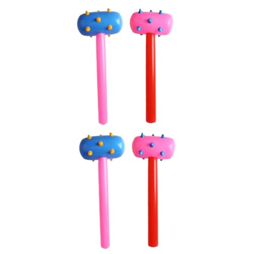 BCOATH 4 Stück Spielzeughämmer spielzeug für kinder aufblasbarer hammer toys for aufblasbares Spielzeug aufblasbarer Stock Spielzeuge aufblasbare Hämmer Aufblasbarer PVC-Hammer von BCOATH