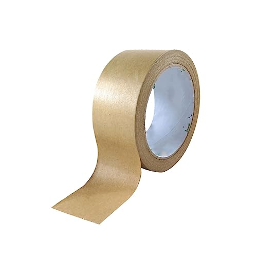 BCOATH 50mm Kraftpapier Klebeband Solidfarbe Dekorative DIY Tape Für Partys Und Bastelprojekte 50m Rolle Für Kreative Gestaltung Und Verpackung von BCOATH