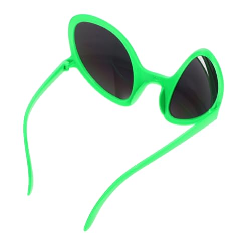 BCOATH Außerirdische Brille Außerirdisches Zubehör Alien-brille Für Kinder Lustige Brille Für Erwachsene 90er Sonnenbrille Außerirdisches Brillenzubehör Halloween-alien-brille Green Pp von BCOATH