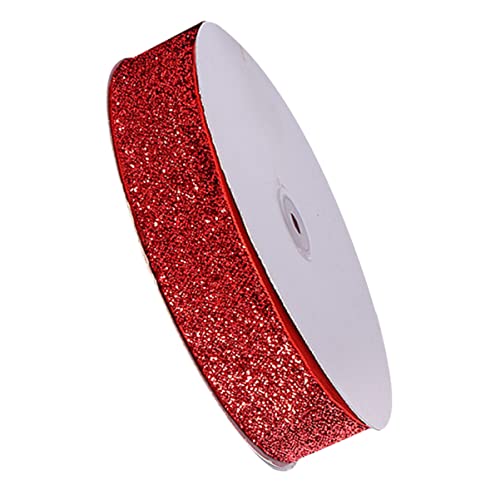 BCOATH Glitzerband Dekoband Mehrfarbiges Geschenkband Für Hochzeit Feiertage Und Partys Breite Ideal Für Geschenkschachteln Und Dekoration von BCOATH