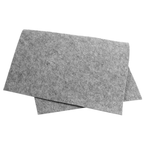 BCOATH Kalligraphie- Und Malfilzblock Kalligrafie Üben Filzmatte Kalligraphie-schreibblock Tisch Kalligrafie Zeichnung Filzmatte Zeichenfilzmatte Kalligraphie-kissen Light Grey Gefühlt von BCOATH