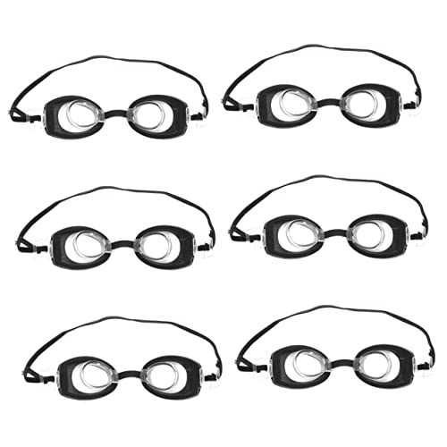 BCOATH Puppen Requisiten Brille Miniatur für Puppenhaus Modebrille Modische Puppenbrille Brillen Schwimmbrille Praktische Plastikpuppenbrille Puppenbekleidungs Dekore von BCOATH