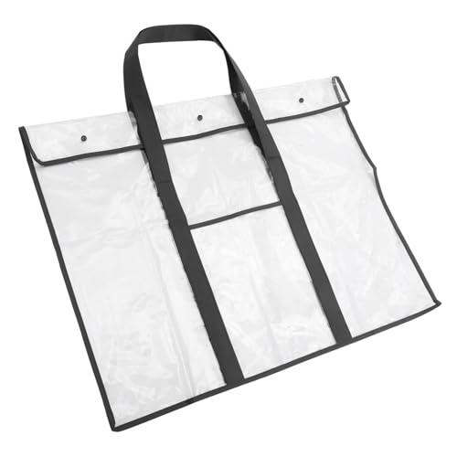 BCOATH Skizzenblock-tasche Malbrett Tasche Malrucksack Tasche Für Kunstwerke Kunstaktenhalter Aufbewahrungstasche Für Zeichenwerkzeuge Organisator Für Kunstwerke Handtasche Black Pvc von BCOATH