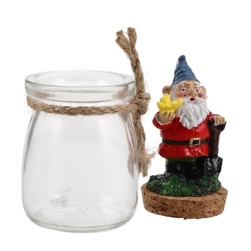 BCOATH Weihnachtsdekorationen Süßigkeitenglas Bonbonglas für den Schreibtisch Weihnachtsgläser Süßigkeitenbehälter Weihnachtsgeschenkidee Keksdosen Bonbonschale für den Schreibtisch Harz von BCOATH