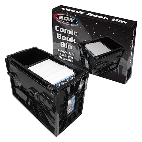 BCW Comic Book Bin - Short - Black von BCW