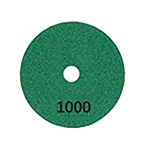 Polierpads 100 mm 10,2 cm Diamant-Polierpads, Nass- und Trocken-Polierscheibe, Schleifmittel for Schleifen von Marmor, Granit, Beton, Schleifen von Arbeitsplatten, Stein(1000 Grits) von BDAYEK