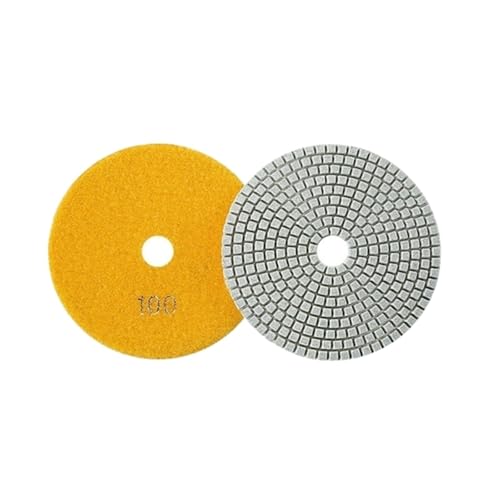 Polierpads 6 Zoll 125 mm Diamant-Nasspolierpad for Schleifen von Granit, Stein, Beton, Marmor, Schleifscheibe, Schleifwerkzeug(100) von BDAYEK