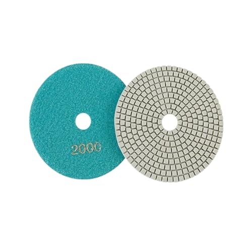 Polierpads 6 Zoll 125 mm Diamant-Nasspolierpad for Schleifen von Granit, Stein, Beton, Marmor, Schleifscheibe, Schleifwerkzeug(2000) von BDAYEK