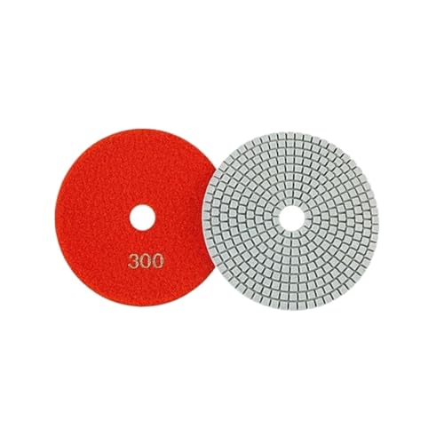 Polierpads 6 Zoll 125 mm Diamant-Nasspolierpad for Schleifen von Granit, Stein, Beton, Marmor, Schleifscheibe, Schleifwerkzeug(300) von BDAYEK