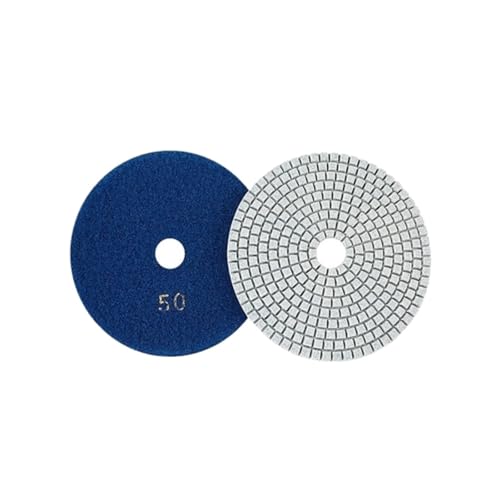 Polierpads 6 Zoll 125 mm Diamant-Nasspolierpad for Schleifen von Granit, Stein, Beton, Marmor, Schleifscheibe, Schleifwerkzeug(50) von BDAYEK