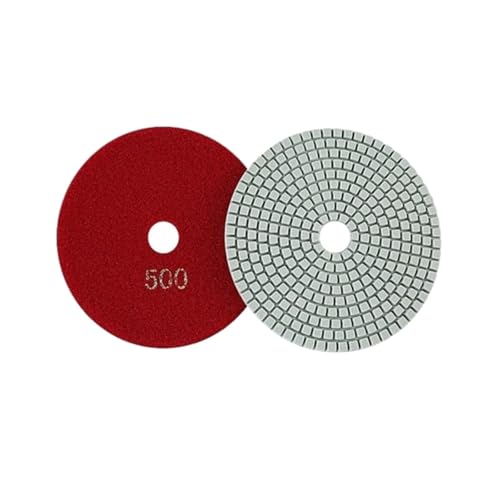 Polierpads 6 Zoll 125 mm Diamant-Nasspolierpad for Schleifen von Granit, Stein, Beton, Marmor, Schleifscheibe, Schleifwerkzeug(500) von BDAYEK