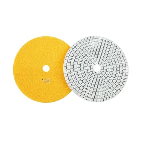 Polierpads 7 Zoll 180 mm Diamant-Nasspolierpad for Schleifen von Granit, Stein, Beton, Marmor, Schleifscheibe, Schleifwerkzeug(150) von BDAYEK