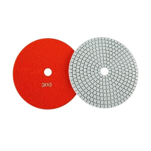 Polierpads 7 Zoll 180 mm Diamant-Nasspolierpad for Schleifen von Granit, Stein, Beton, Marmor, Schleifscheibe, Schleifwerkzeug(300) von BDAYEK