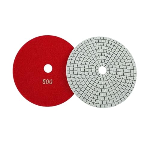 Polierpads 7 Zoll 180 mm Diamant-Nasspolierpad for Schleifen von Granit, Stein, Beton, Marmor, Schleifscheibe, Schleifwerkzeug(500) von BDAYEK