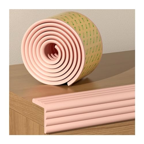 Schaumstoff-Schutzkanten Schaumstoffstreifen, 8 cm breit, selbstklebend, Polsterpuffer, Kollisionskantenschutzstreifen for Glastische, Möbel, Kamine, Blau, 10 m(Pink,2m/6.56ft) von BDAYEK